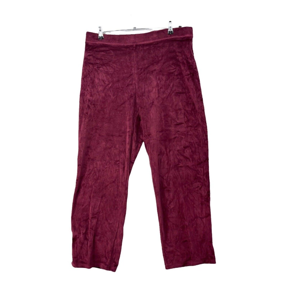 Just My Size JMS Womens Sz 1X (16W) Stretch Classic Pull On Elastic Waist